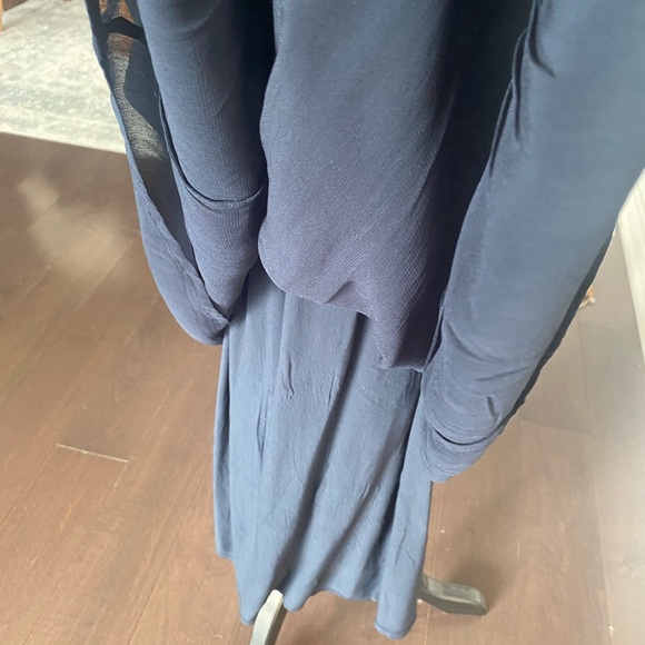 BA&SH Navy dress - Picture 7 of 7